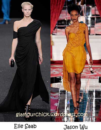 2010 Trends Fashion Spring on Summer Dress Trend 2010     One Shoulder   All About Fashion Trends